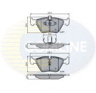 Комплект тормозных колодок COMLINE CBP01010