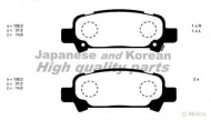 Комплект тормозных колодок ASHUKI 1083-2007