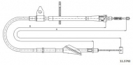 Трос CABOR 11.5743