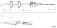 Трос CABOR 412.10