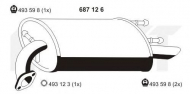 Амортизатор ERNST 687126
