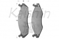Комплект тормозных колодок KAISHIN D9998
