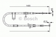Трос BOSCH 1 987 477 614