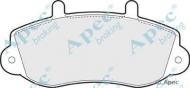 Комплект тормозных колодок APEC braking PAD1042