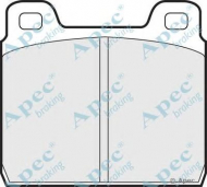Комплект тормозных колодок APEC braking PAD122