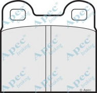 Комплект тормозных колодок APEC braking PAD125