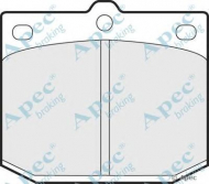 Комплект тормозных колодок APEC braking PAD165