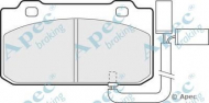 Комплект тормозных колодок APEC braking PAD486