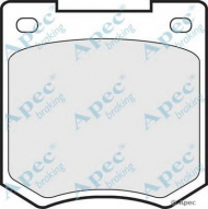 Комплект тормозных колодок APEC braking PAD535