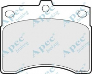 Комплект тормозных колодок APEC braking PAD586