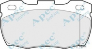 Комплект тормозных колодок APEC braking PAD897