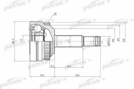 Шарнирный комплект PATRON PCV1118