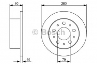 Тормозной диск BOSCH 0 986 479 316
