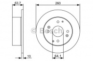 Тормозной диск BOSCH 0 986 479 504