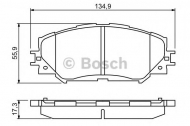 Комплект тормозных колодок BOSCH 0 986 494 240