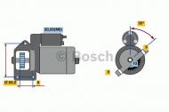 Стартер BOSCH 0 001 115 068