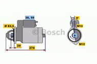 Стартер BOSCH 0 001 218 111