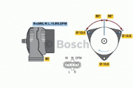 Генератор BOSCH 0 124 555 041