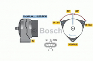 Генератор BOSCH 0 124 655 025