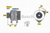 Генератор BOSCH 0 986 035 291