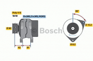 Генератор BOSCH 0 123 320 014
