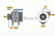 Генератор BOSCH 0 123 510 052