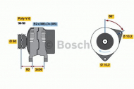 Генератор BOSCH 0 986 046 230