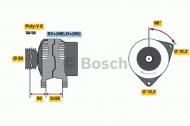 Генератор BOSCH 0 986 044 030