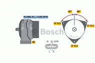 Генератор BOSCH 0 124 555 013