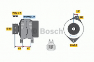 Генератор BOSCH 0 986 049 201