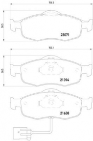 Комплект тормозных колодок HELLA PAGID 8DB 355 007-751