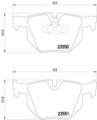 Комплект тормозных колодок HELLA PAGID 8DB 355 011-801