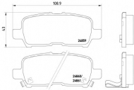 Комплект тормозных колодок HELLA PAGID 8DB 355 014-831