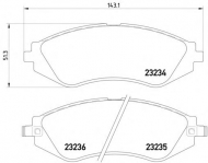Комплект тормозных колодок HELLA PAGID 8DB 355 017-141