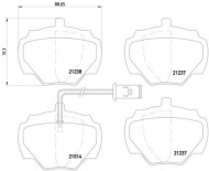 Комплект тормозных колодок HELLA PAGID 8DB 355 019-241