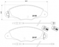 Комплект тормозных колодок HELLA PAGID 8DB 355 019-331