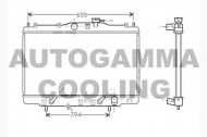 Теплообменник AUTOGAMMA 104512