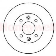 Тормозной диск BENDIX 561347B