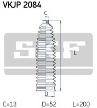 Комплект пыльника SKF VKJP 2084