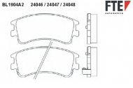 Комплект тормозных колодок FTE BL1904A2
