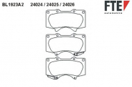 Комплект тормозных колодок FTE BL1923A2