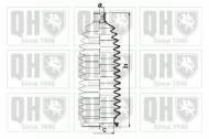 Комплект пыльника QUINTON HAZELL QG1500