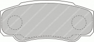 Комплект тормозных колодок FERODO FSL1480
