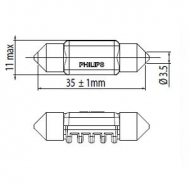 Лампа накаливания PHILIPS 128584000KX1