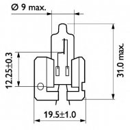 Лампа накаливания PHILIPS 12311C1