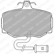 Комплект тормозных колодок DELPHI LP554