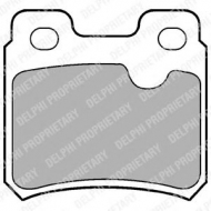 Комплект тормозных колодок DELPHI LP586
