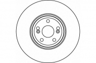 Тормозной диск HELLA 8DD 355 109-351
