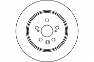 Тормозной диск HELLA 8DD 355 111-691