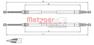 Трос METZGER 11.6796